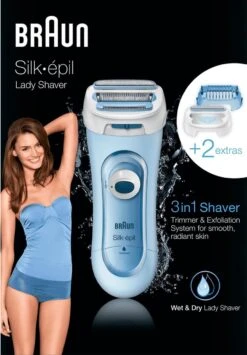 Braun Silk-épil Lady Shaver 5-160 - Bleu - 3en1 Pour Femme - Rasoir Électrique - Tondeuse & Exfoliation 22 Braun Silk-épil Lady Shaver 5-160 - Bleu - 3en1 Pour Femme - Rasoir Électrique - Tondeuse & Exfoliation -Verzorgingsproductenwinkel 834x1200