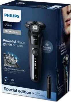 Philips Shaver Series 5000 S5588/26 - Wet & Dry - Scheerapparaat Incl. Neus- En Oorhaartrimmer -Verzorgingsproductenwinkel 838x1200 3