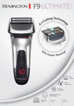 Remington XF9000 Ultimate Series F9 - Folie Scheerapparaat 100% Waterbestendig -Verzorgingsproductenwinkel 839x1200 3