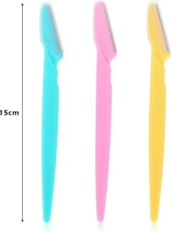 Merkloos Scheermesjes Gezicht Wenkbrauwen Lippen Intieme Streek -Verzorgingsproductenwinkel 888x1200