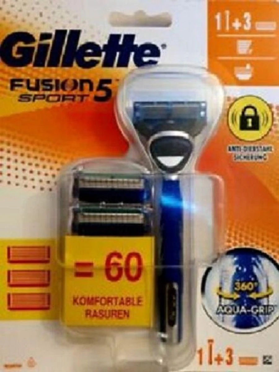 Gillette® Gillette Fusion5 Scheersysteem + 3 Scheermesje 1 Gillette® Gillette Fusion5 Scheersysteem + 3 Scheermesje