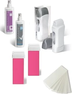 DIY Waxing Set|Harsapparaat Met Strips En Ontharingswax|Harsverwarmer |complete Wax Warmer Set| Ontharen Set-zelf Thuis Harsen|wax Kit Voor Man En Vrouw- Universele Wax Roll On Set