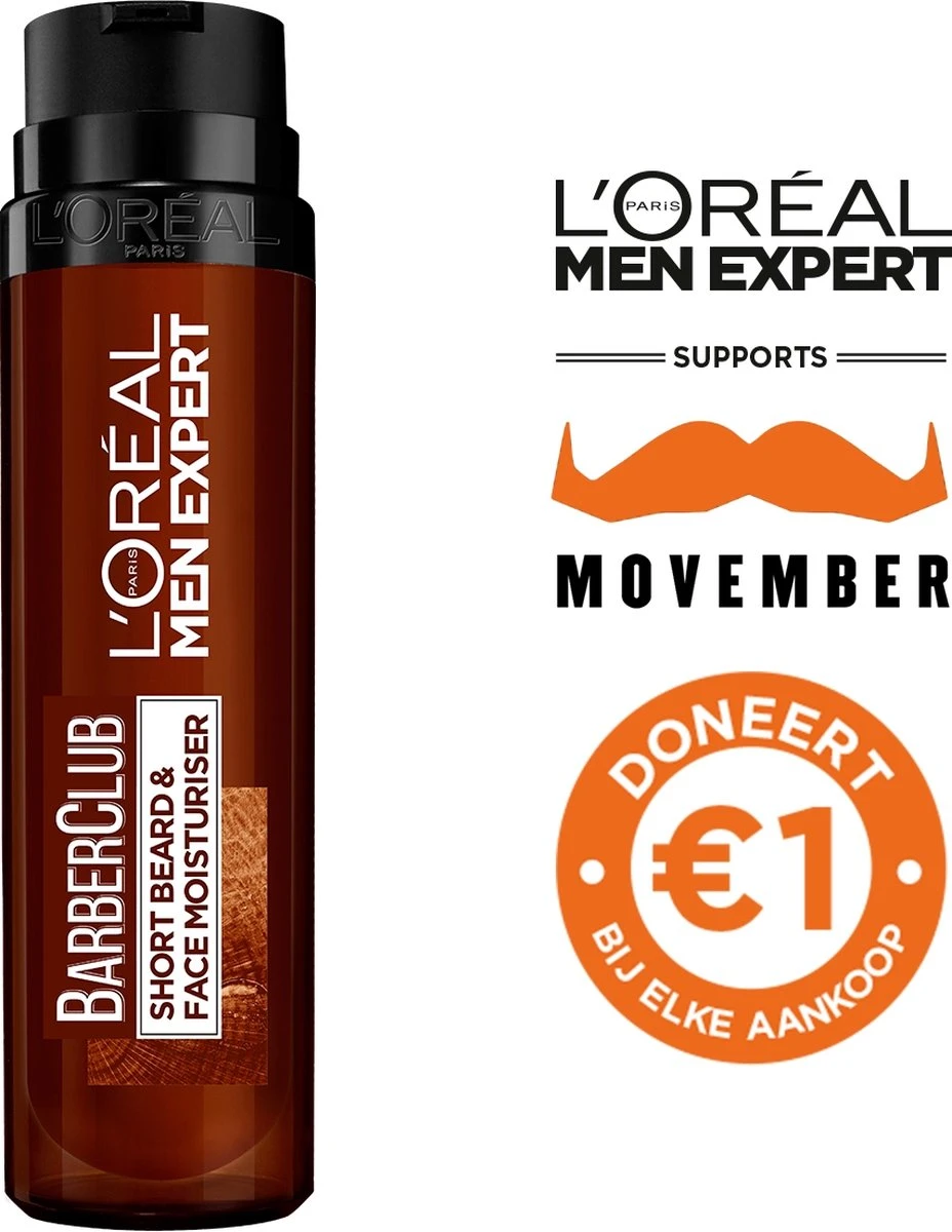 L’Oréal Paris Men Expert BarberClub Short Beard & Face Moisturiser - 50ml 11 L’Oréal Paris Men Expert BarberClub Short Beard & Face Moisturiser - 50ml - Afbeelding 11