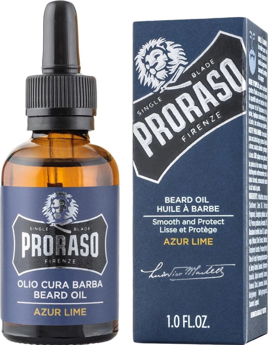 Proraso Beard Oil Azur Lime 30 Ml. 6 Proraso Beard Oil Azur Lime 30 Ml. - Afbeelding 6