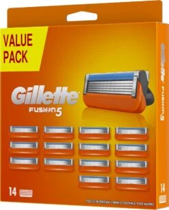 Gillette® Gillette Fusion5 Navulmesjes - 14 Stuks -Verzorgingsproductenwinkel 969x1200