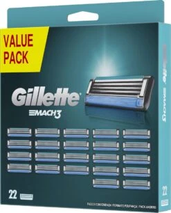 Gillette® Gillette Mach3 Navulmesjes - 22 Stuks -Verzorgingsproductenwinkel 970x1200 1