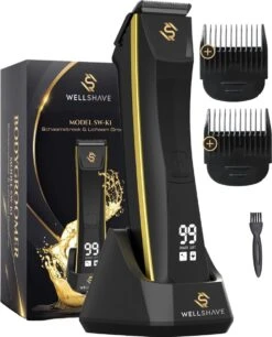 Wellshave Baardtrimmer Mannen - Trimmer Voor Baard En Lichaam - Bodytrimmer Heren
