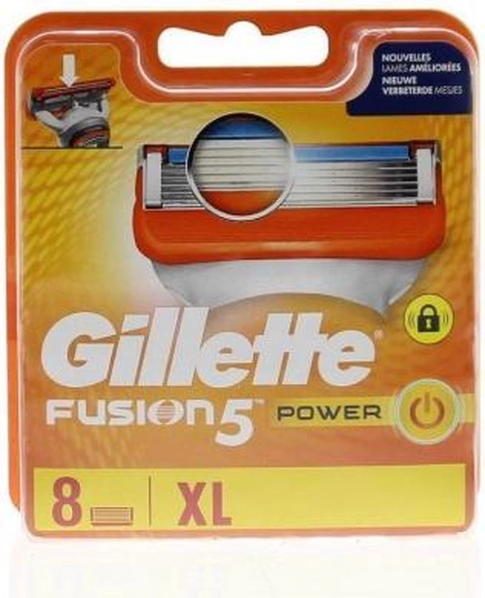 Gillette® Gillette Fusion5 Power Scheermesjes 8 Stuks 3 Gillette® Gillette Fusion5 Power Scheermesjes 8 Stuks - Afbeelding 3