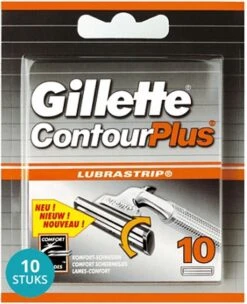 Gillette® Gillette Contour Plus Scheermesjes 10 Stuks -Verzorgingsproductenwinkel 975x1200
