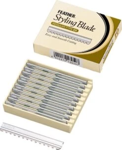 Feather Styling Blade - 10 Stuks - Scheermesjes 10 Feather Styling Blade - 10 Stuks - Scheermesjes -Verzorgingsproductenwinkel 977x1200 1